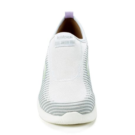 TENIS KOLOSH ESPORTIVO K7036 K7036 0002-WHITE/CINZA/HORTENCIA/MENTA 36