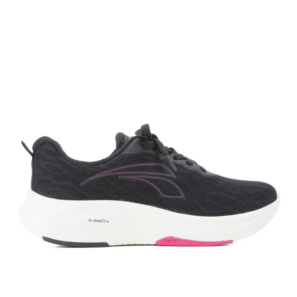 TENIS KOLOSH ESPORTIVO E0202 E0202 0001-PRETO/MAGENTA 34