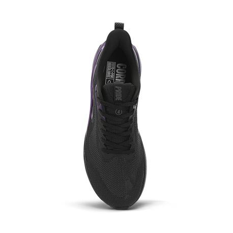 TENIS PRIDE 4 43561394 PRETO/PRETO 37