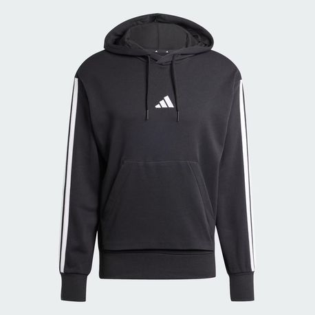 MOLETOM M 3S FT HD JD1874 BLACK/WHITE GG