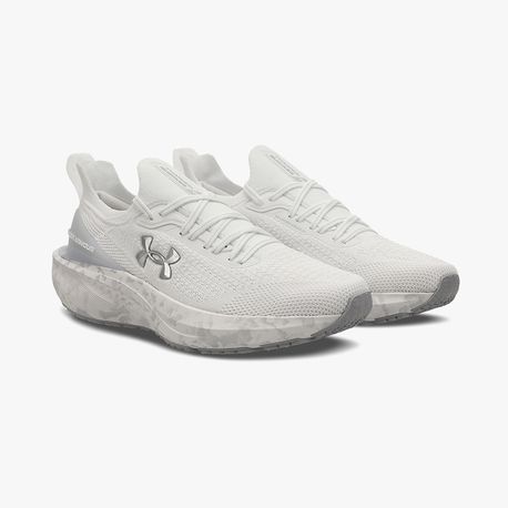 TENIS UA CH QUICKER 2 6006985 101-WHITE/WHITE/MET SILVER 39