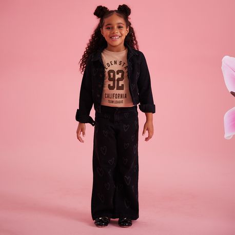 CALÇA WID LEGG CORROSÃO CORAÇÃO 3994 JO PRETO 04