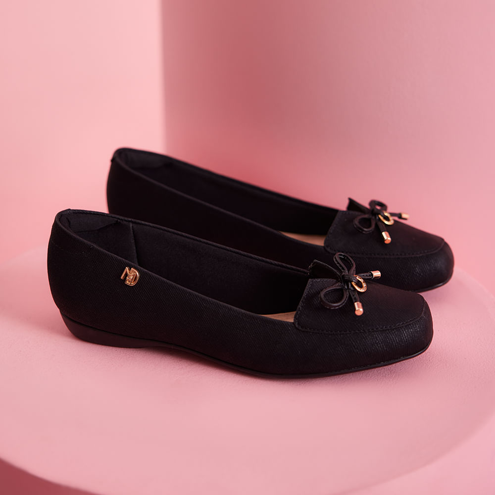 SAPATILHA MONTADA MOCASSIN 7016461 PRETO 34
