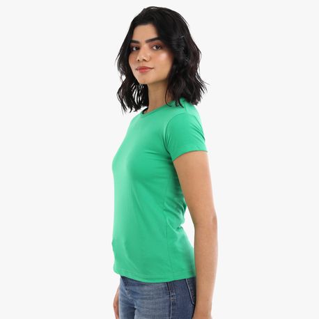 T SHIRT COLOR BASICA 21775 VERDE P