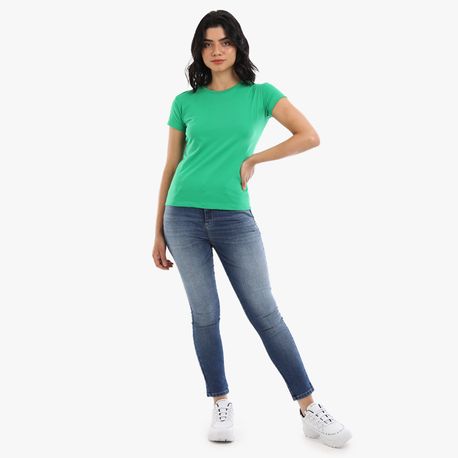 T SHIRT COLOR BASICA 21775 VERDE P