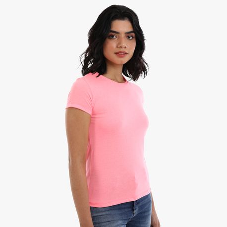 T SHIRT COLOR BASICA 21775 ROSA P