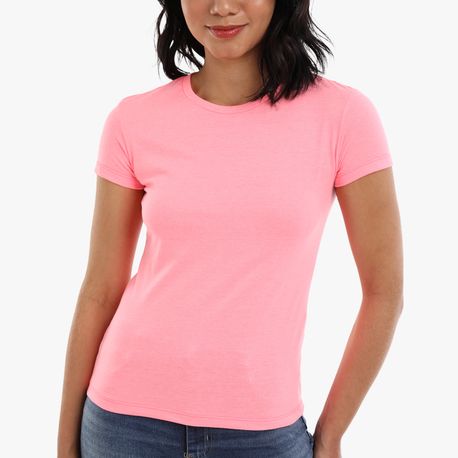T SHIRT COLOR BASICA 21775 ROSA P