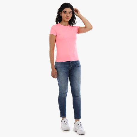 T SHIRT COLOR BASICA 21775 ROSA P