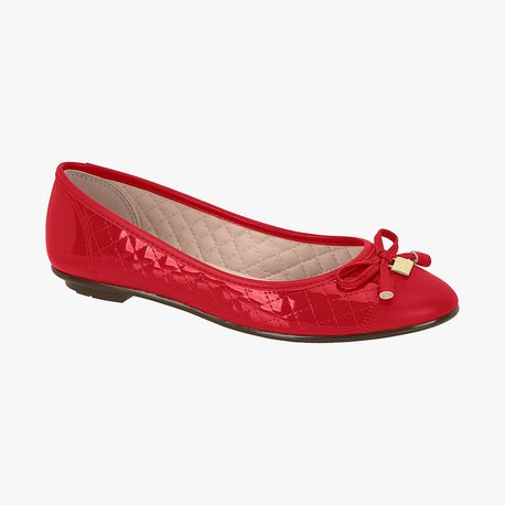 SAPATILHA LACINHO PIN MOLECA 50271407 VERMELHO VZ/VERMELHO NP 34