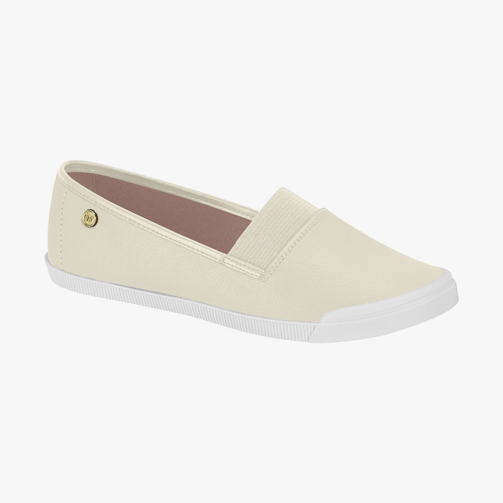SAPATILHA SLIP BASICA 5109791 BCO OFF 35