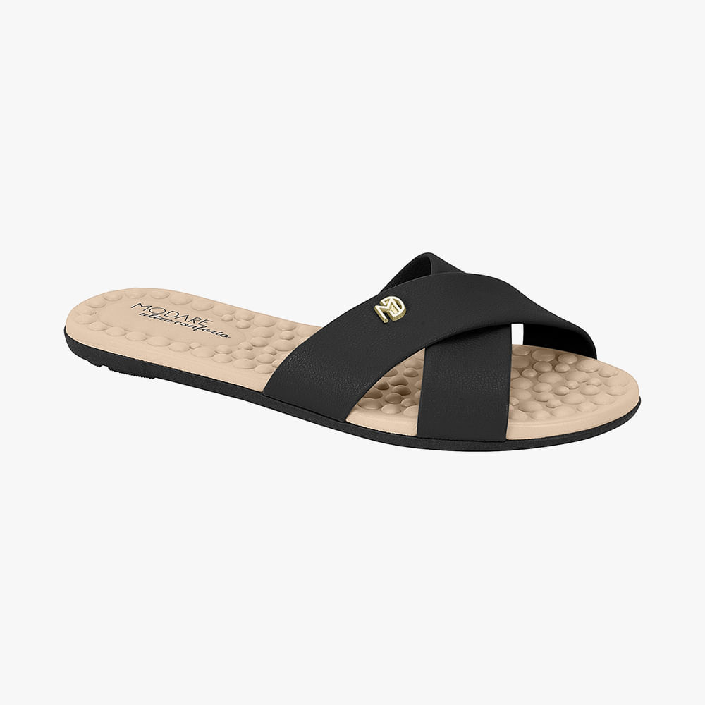 SANDALIA CONFORTO 7163 105 PRETO 01 34