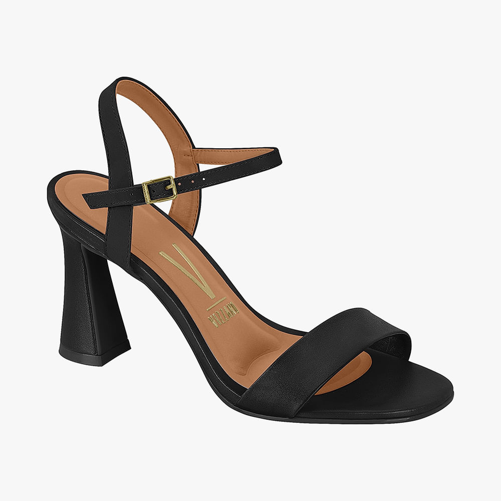 SANDALIA SALTO DIFERENTE 6517 100 PRETO 34
