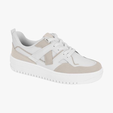 TENIS CASUAL 1389-125 BRANCO/CINZA 1235 34