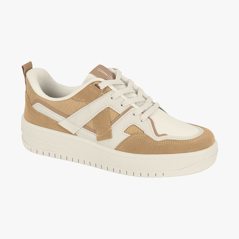 TENIS CASUAL 1389-125 101847 BRANCO OFF 526 NATURAL 34