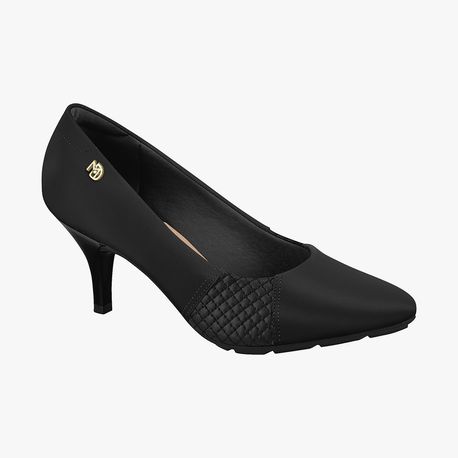 SCARPIN SALTO JOANETE MODARE 7013636 NAPA PRETO 34