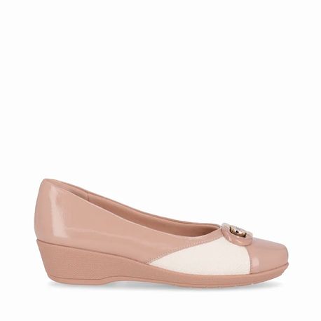 SAPATO ANABELA MEDIA C/ FIVELA 143233 - OI25 5 - VERNIZ AMASSADO FENDI 36