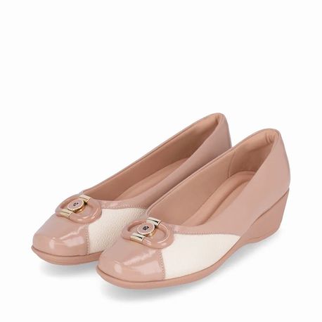 SAPATO ANABELA MEDIA C/ FIVELA 143233 - OI25 5 - VERNIZ AMASSADO FENDI 36