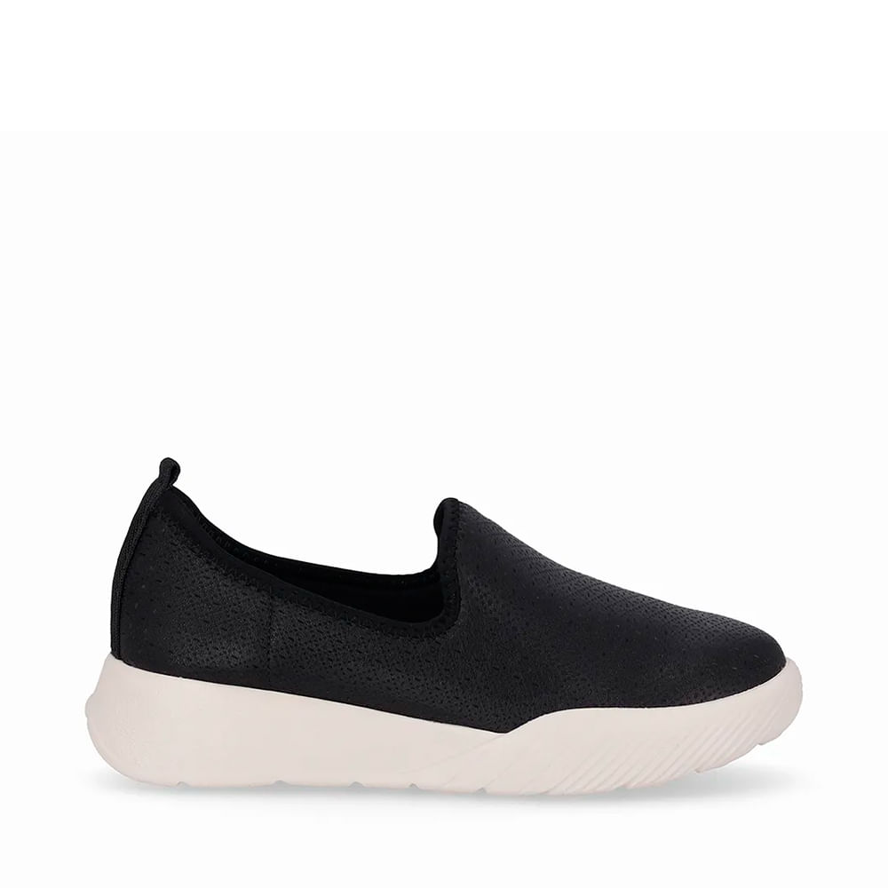 TENIS ANABELA 949017 - OI25 23 - NAPA STRETCH SOFT PONTILHADO PRETO 36