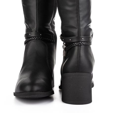 BOTA MONTARIA G9491N 001-PRETO 34