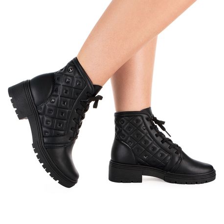 BOTA COTURNO DA842 001 PRETO 34