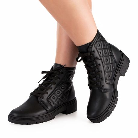 BOTA COTURNO DA842 001 PRETO 34