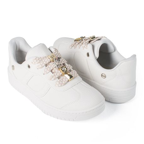 TENIS MODA DO181 004- WHITE 36