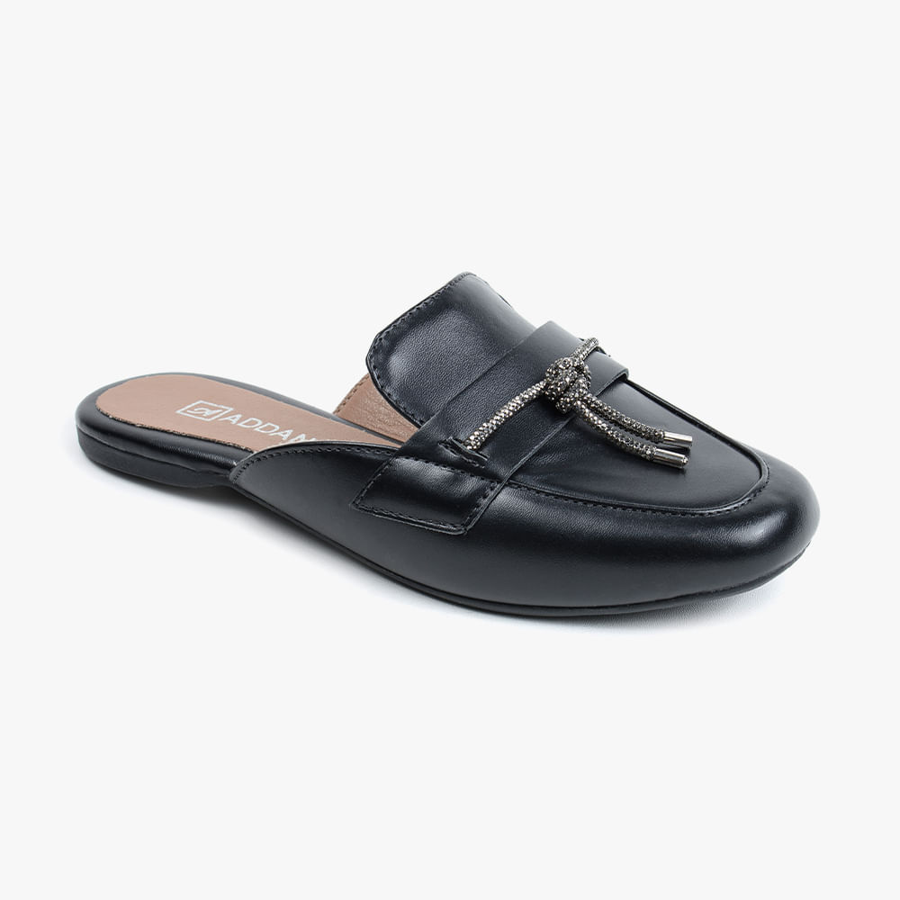 MULE STRASS 7240 PRETO 35