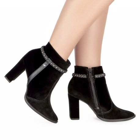 BOTA SALTO ME542 0001-PRETO 34