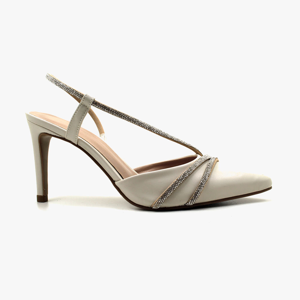 SCARPIN SALTO ELISA 498083 OFF WHITE 34
