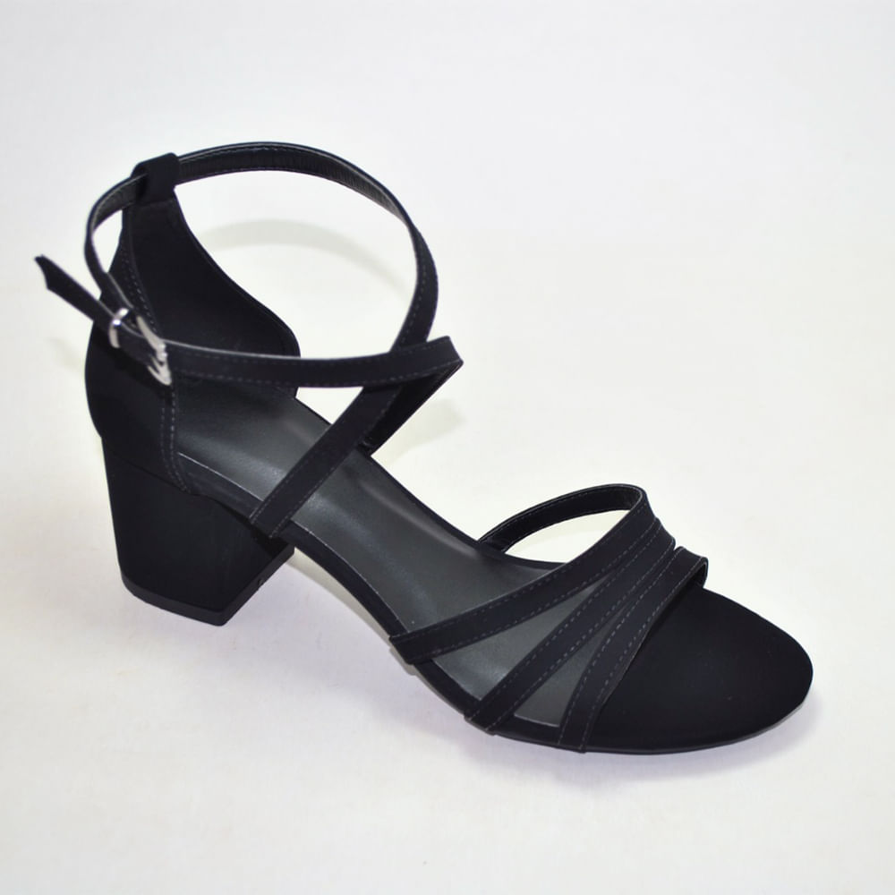 SANDALIA SALTO 408 6940 NOB PRETO 34