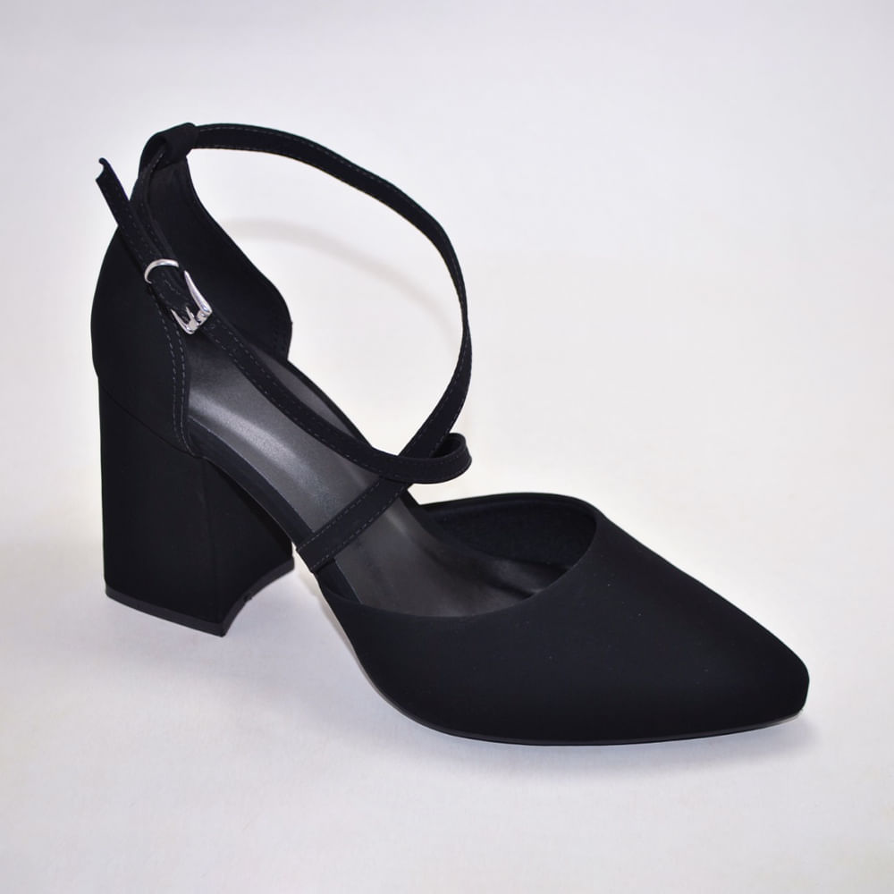 SAPATO SALTO 393 6424 NOBUCK PRETO 34