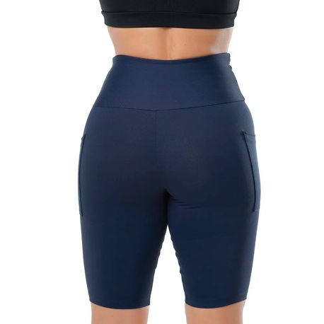 BERMUDA CICLISTA COM BOLSOS 129372 MARINHO GG