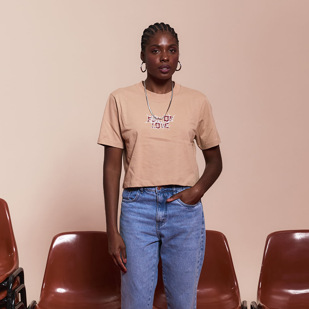 CROPPED WIND COM ESTAMPA 01470010021 CAPUCCINO M