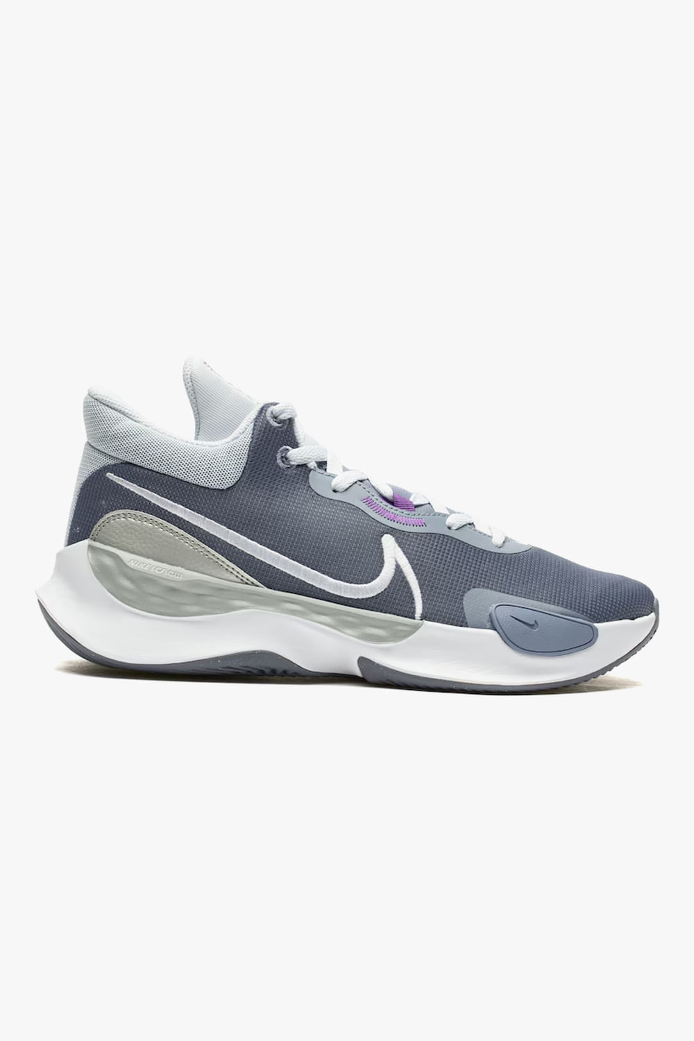TENIS RENEW ELEVATE III DD9304-010 LT CARBON/WHITE-FOOTBALL GREY-ASHEN SLATE-BARELY GRAPE- 41