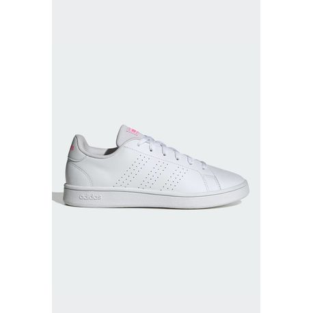 TENIS ADVANTAGE BASE W ID9564 CLOUD WHITE / CLOUD WHITE / LUCID PINK 34