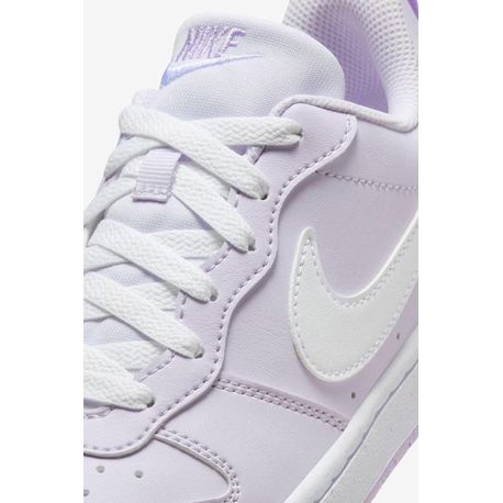 TENIS COURT BOROUGH LOW RECRAFT (GS) BOYS DV5456-500 500-BARELY GRAPE/WHITE-LILAC BLOOM 35