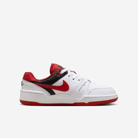 TENIS FULL FORCE LO BG FV5929-100 100-WHITE/MYSTIC RED-BLACK 34