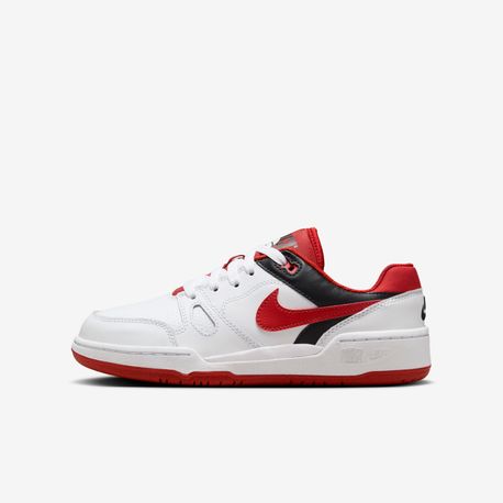 TENIS FULL FORCE LO BG FV5929-100 100-WHITE/MYSTIC RED-BLACK 34