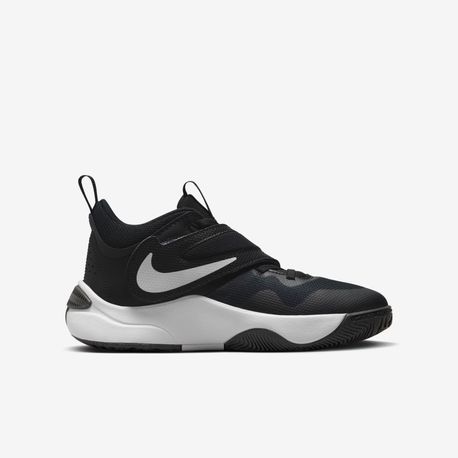 TENIS TEAM HUSTLE D 11 (GS) DV8996-002 BLACK/WHITE 34