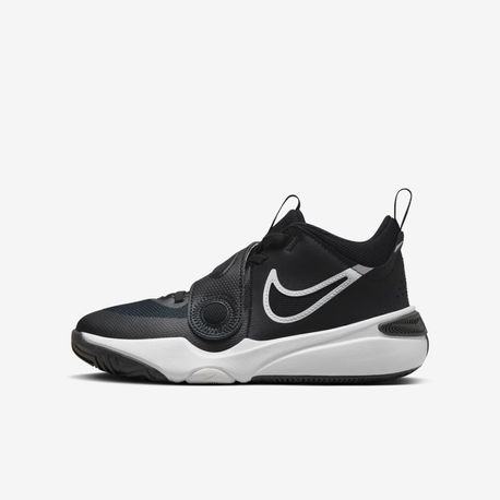 TENIS TEAM HUSTLE D 11 (GS) DV8996-002 BLACK/WHITE 34