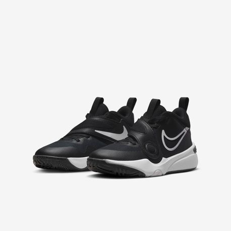 TENIS TEAM HUSTLE D 11 (GS) DV8996-002 BLACK/WHITE 34