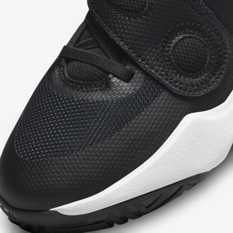 TENIS TEAM HUSTLE D 11 (GS) DV8996-002 BLACK/WHITE 34