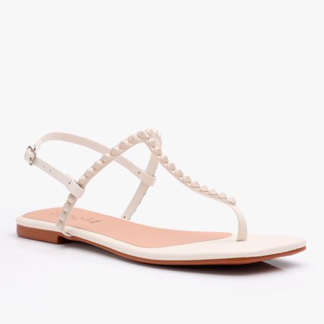 RASTEIRA SANDALIA SPIKE B1337 OFF WHITE 34