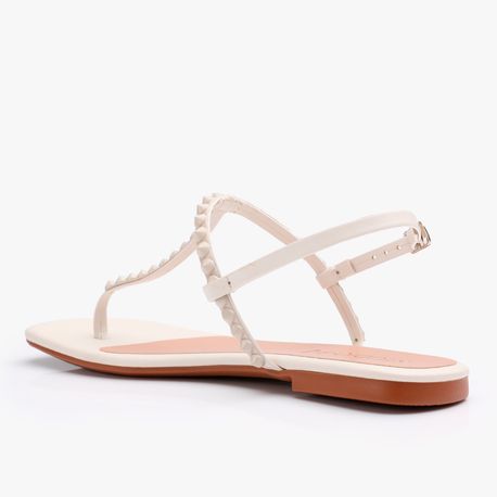 RASTEIRA SANDALIA SPIKE B1337 OFF WHITE 34