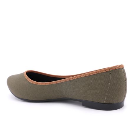 SAPATILHA MONTADA BICO FINO 5727100 OLIVA 34