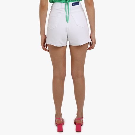SHORTS SARJA COLOR BOTOES 100-080 BRANCO 38
