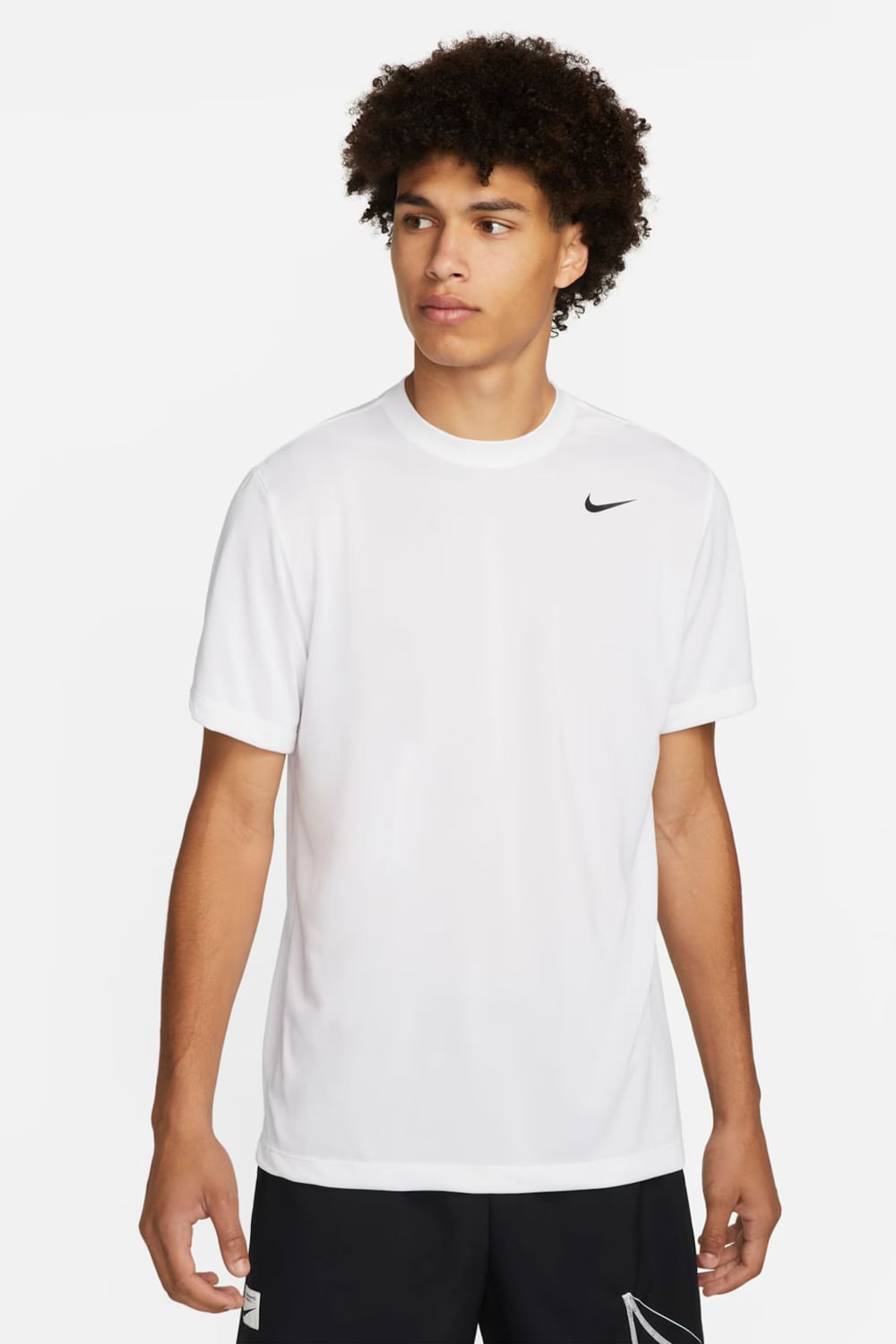 CAMISETA MANGA CURTA M NK DF TEE RLGD RE DX0989-100 100 - WHITE/(BLACK) G