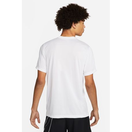 CAMISETA MANGA CURTA M NK DF TEE RLGD RE DX0989-100 100 - WHITE/(BLACK) G
