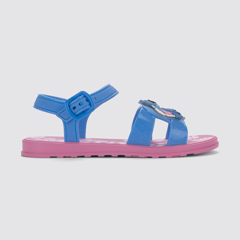 STITCH PET SHOP 23321 BN464- AZUL/ROSA GLITER 28