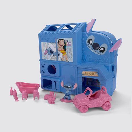 STITCH PET SHOP 23321 BN464- AZUL/ROSA GLITER 28